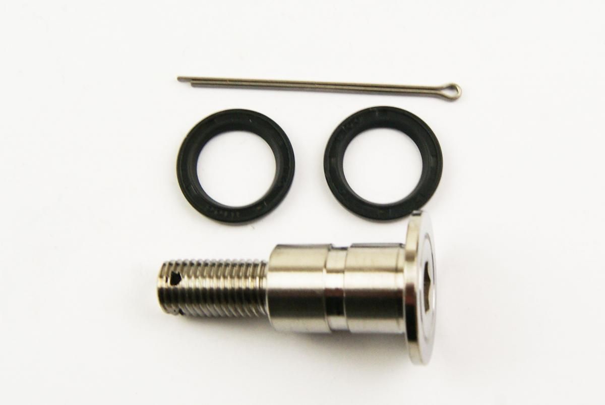 SUZUKI GR5 REAR PEDAL BOLT KIT, 43142-27C00 WITH SEALS 09284-15006, FIR-BARND