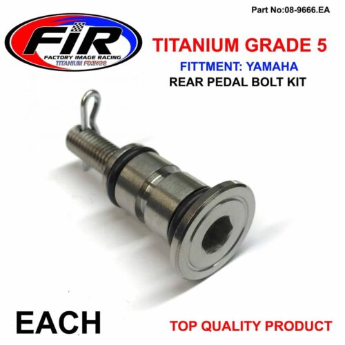 TITANIUM GR5 REAR PEDAL BOLT, YAMAHA 1C3-27217-10-00, / EACH