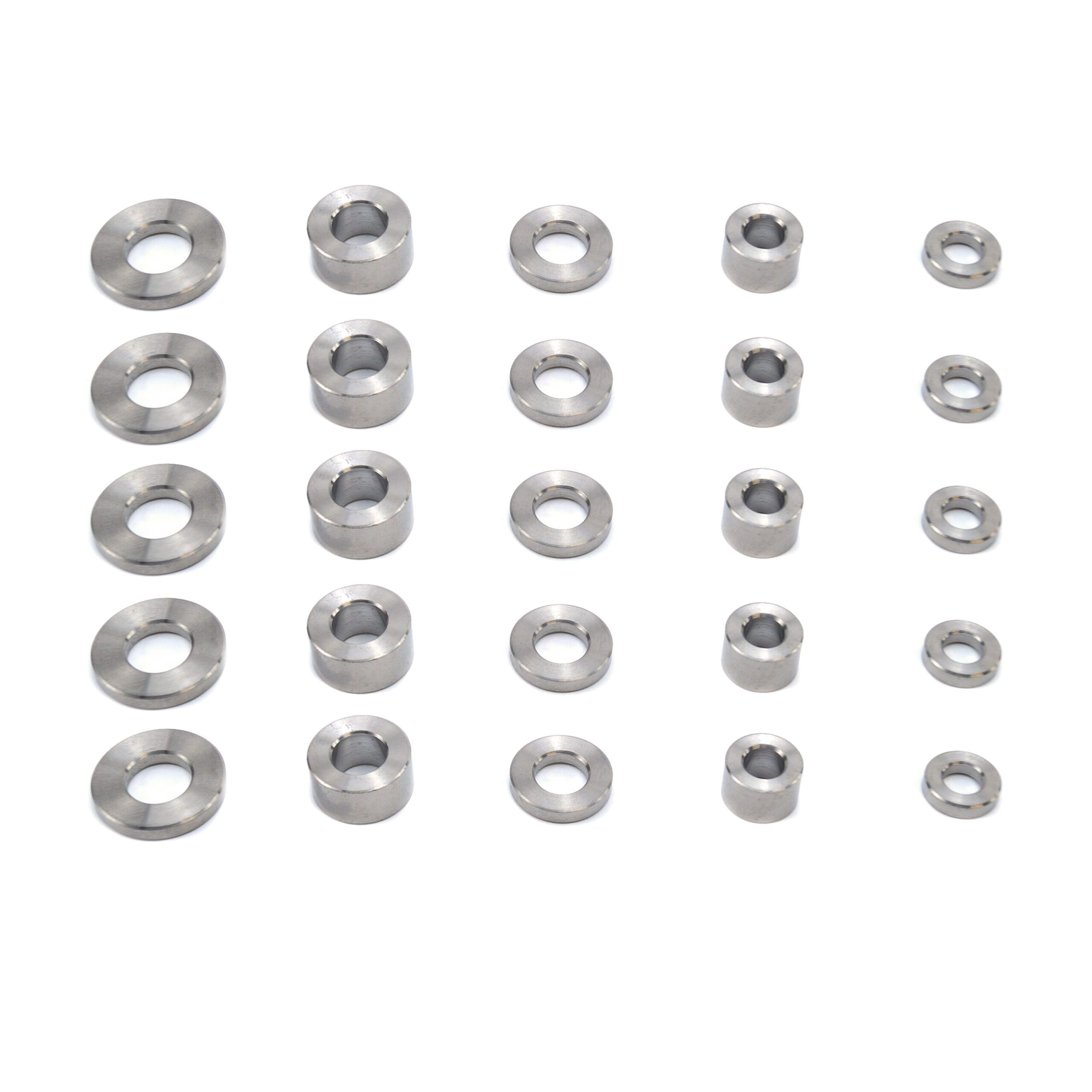 TITANIUM SPACER KIT 25PCS, TITANIUM GRADE 5 / PACK OF 25 - Image 6