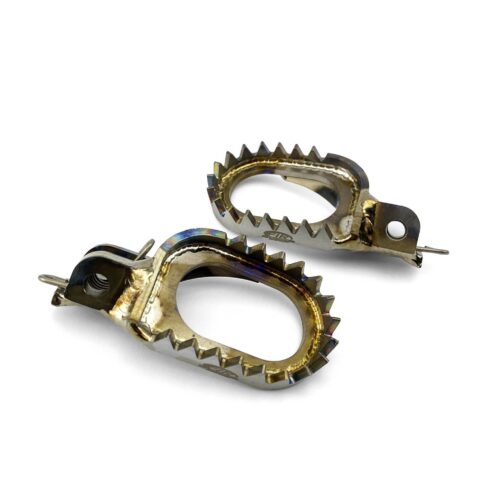 FOOT PEGS TITANIUM, BETA/GASGAS/HUSABERG/HUSQVARNA/KTM/SHERCO, FIR
