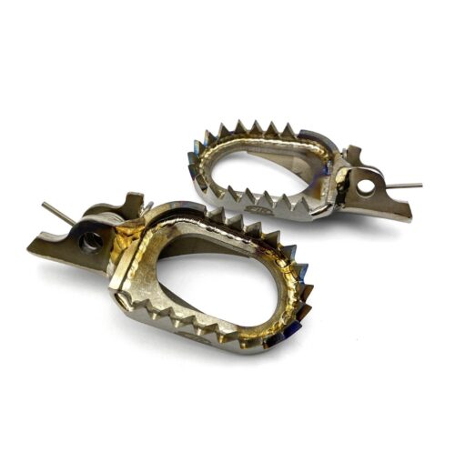 FOOT PEGS TITANIUM HONDA CR/CRF, FIR