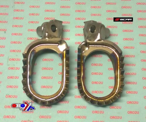FOOT PEGS TITANIUM YZ/YZF, ANIT MUD, SCAR RACING S1516AM