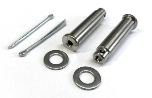 TITANIUM GR5 PEG PIN SET HONDA, 50603-KZ4-J40 / 41.OOmm / FOOT PEG