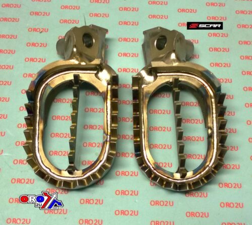 FOOT PEGS TITANIUM YZ/YZF, SCAR RACING S1516