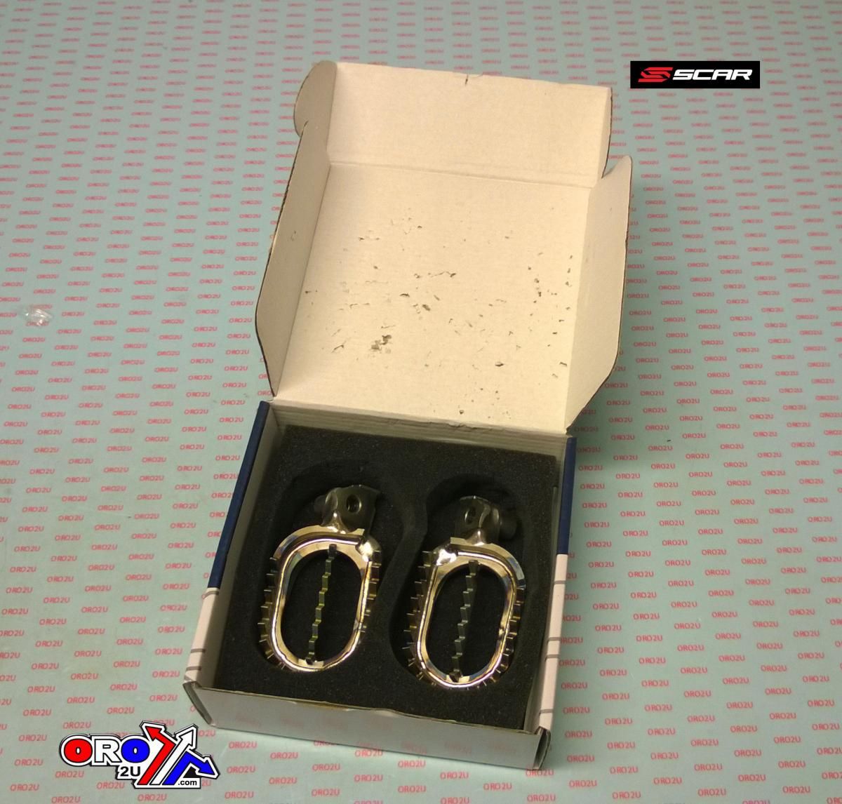 FOOT PEGS TITANIUM YZ/YZF, SCAR RACING S1516 - Image 3