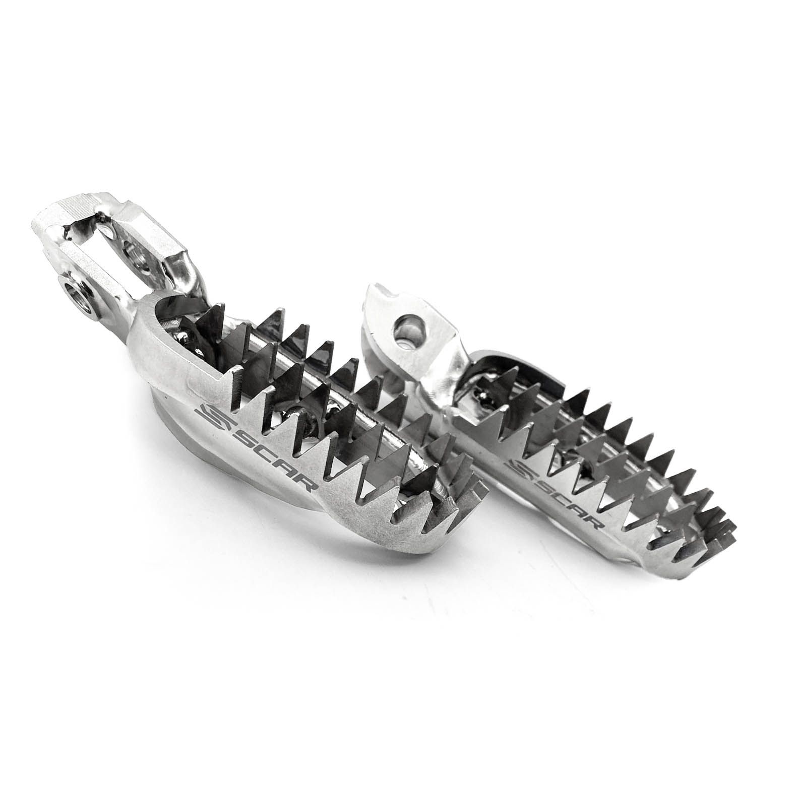 FOOT PEGS TITANIUM KTM/HUSQVARNA, SCAR RACING S5518 - Image 2