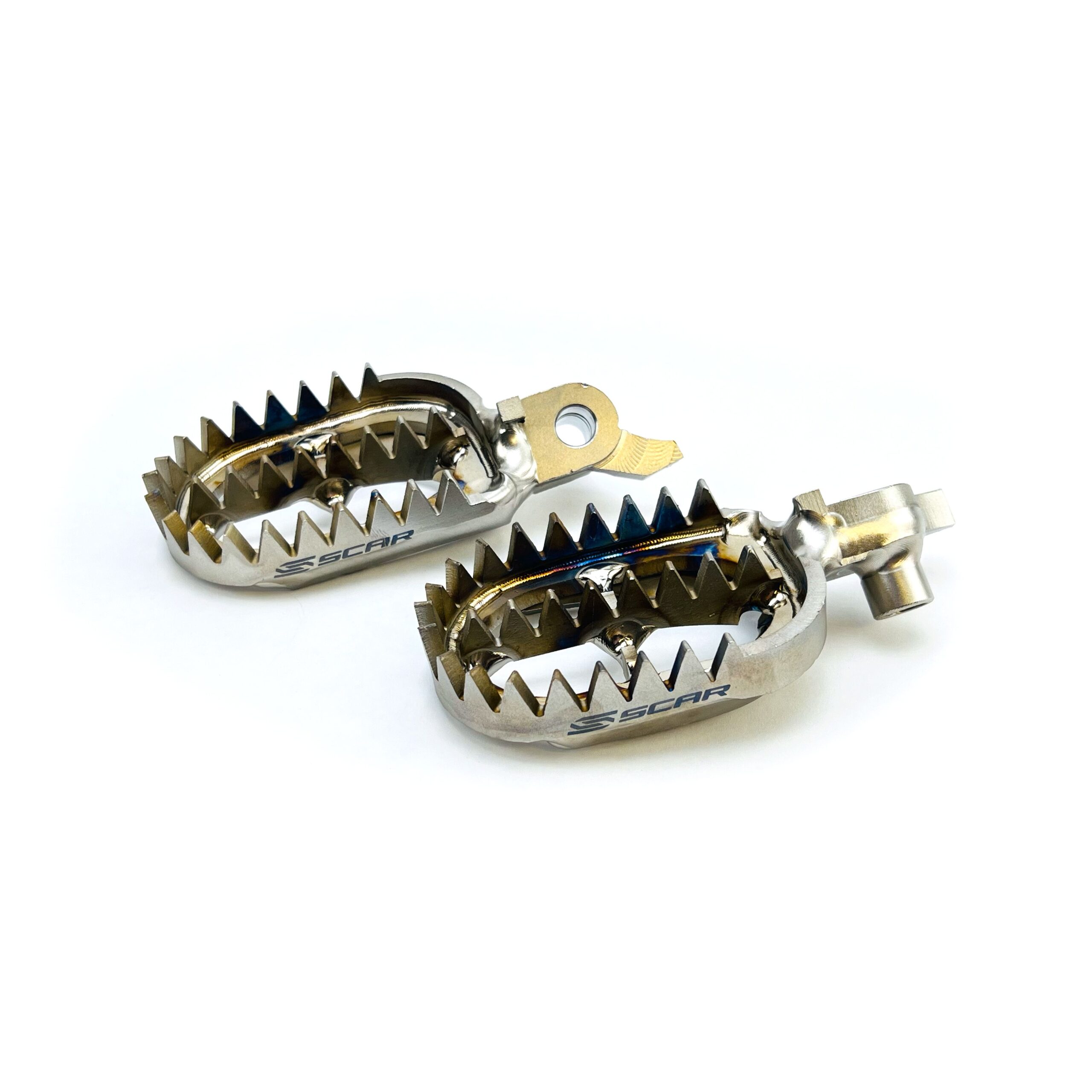 FOOT PEGS TITANIUM YZ450F 2023 YAMAHA, SCAR RACING S1517 - Image 4