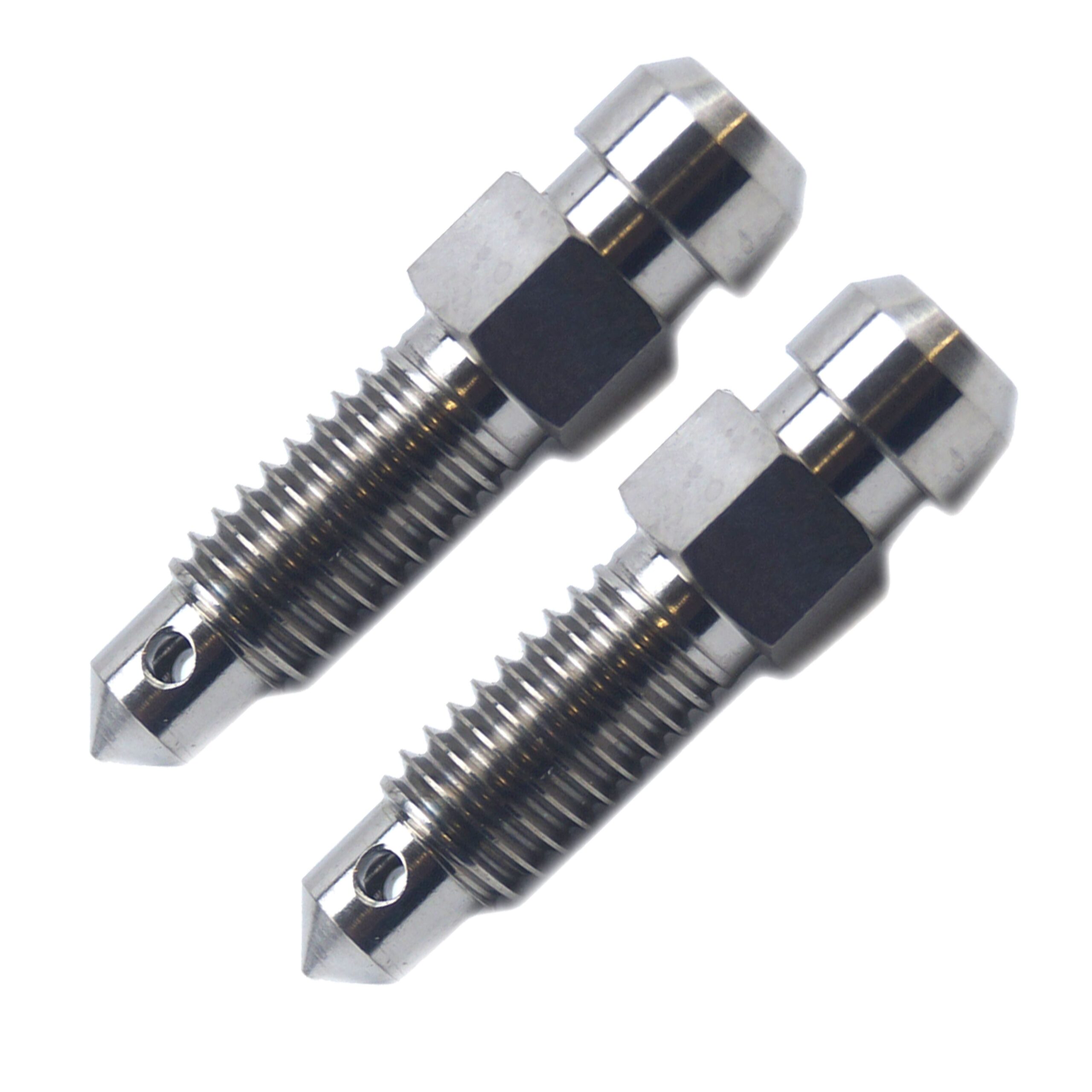 TITANIUM GR5 M6x1.00mm BLEED NIPPLE, PACK OF 2 / 34212314017 631.4.004.1A, / 105.3387.10
