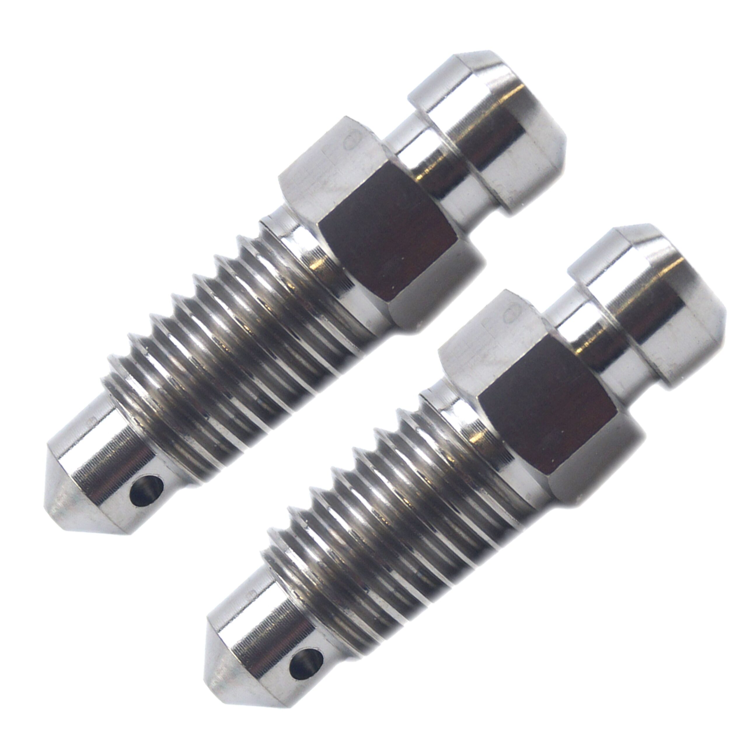TITANIUM GR5 M8x1.25mm BLEED NIPPLE, PACK OF 2 / 43352-568-003 61013020100, / 36Y-W0048-00