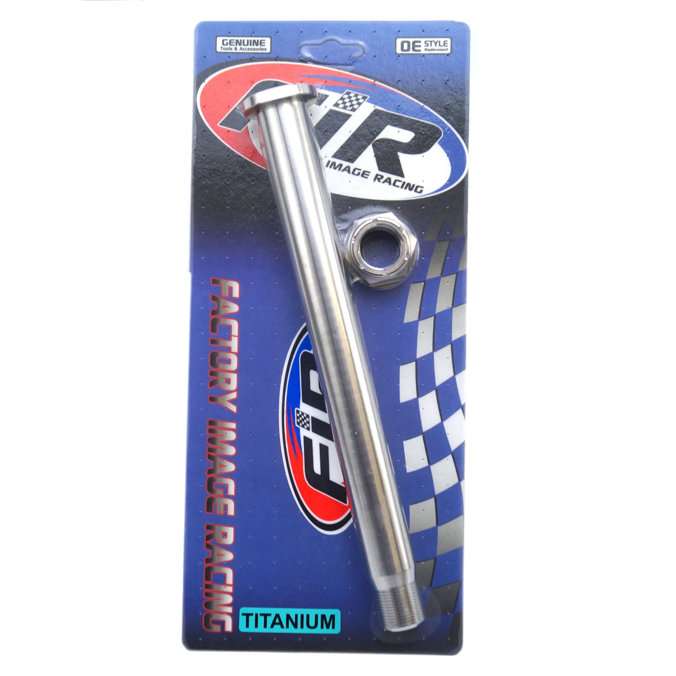 GR5 REAR SPINDLE KIT KX KXF 41068-1466 & 92210-1411 TITANIUM FACTROY IMAGE RACING - Image 2