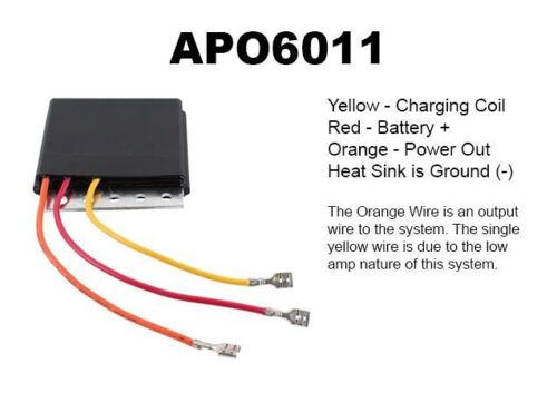 REGULATOR / RECTIFIER Polaris PWC, ARROWHEAD APO6011, 230-22156, 4010387, POLARIS PWC PRO 1200 2000-01 POLARIS PWC OCTANE 2002-04