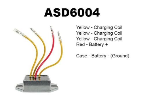 REGULATOR / RECTIFIER SEA-DOO PWC, ARROWHEAD ASD6004, 230-22057, Sea-Doo: Challenger 1996-97 GSX 782cc 1996 GTX 782cc 1996-97 SPX 782cc 1997-99 XP 782cc 1996