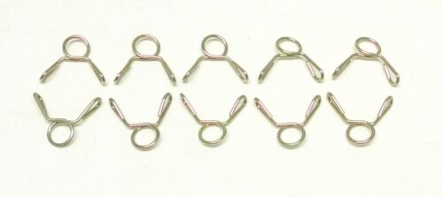 HOSE CLAMP / CLIP ID: 5mm PACK 10, ID RANGE 5.1MM -7MM