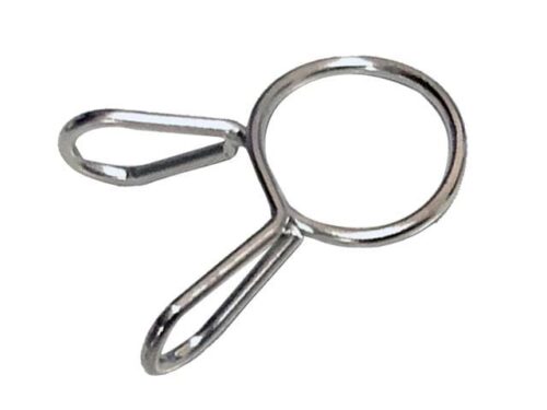 HOSE CLAMP / CLIP ID: 7mm PACK 10, ID RANGE 7MM -8.5MM