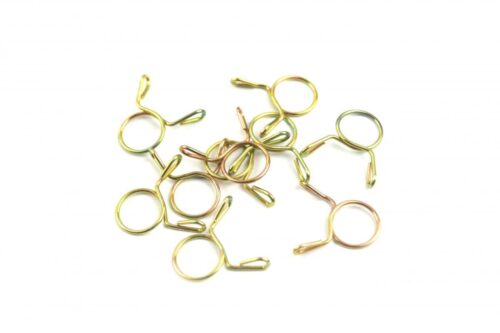 HOSE CLAMP / CLIP ID: 12mm PACK 10, ID RANGE 11.5MM -13MM