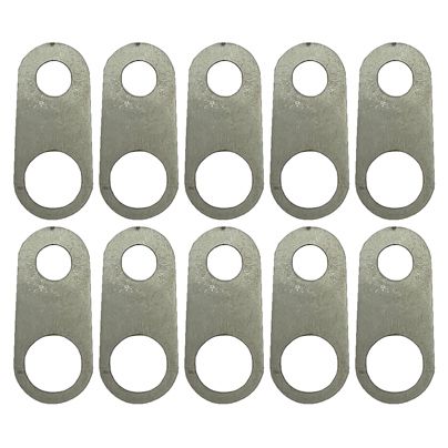 CARBURETOR HOSE HOLDER CLIP, SINGLE HOLE / SUIT 8mm PIPE PK10, /