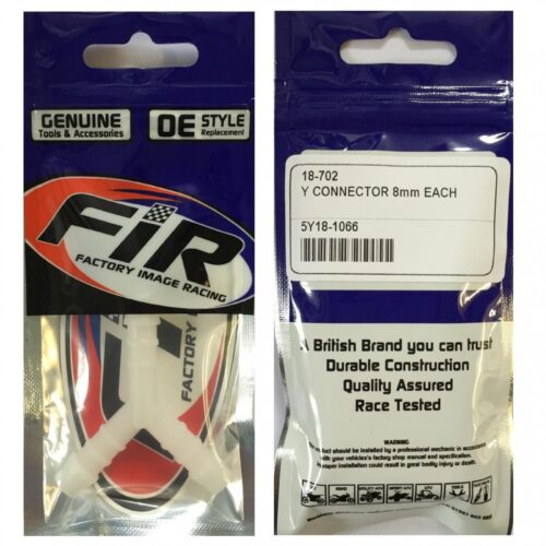 Y CONNECTOR 8mm EACH