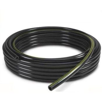 FUEL PIPE LINE 6mm 1/4″ BLACK BULK 100m ROLL