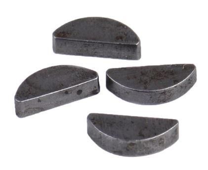 WOODRUFF KEY 4.00 x 12.00 x 5.00mm PACK OF 4