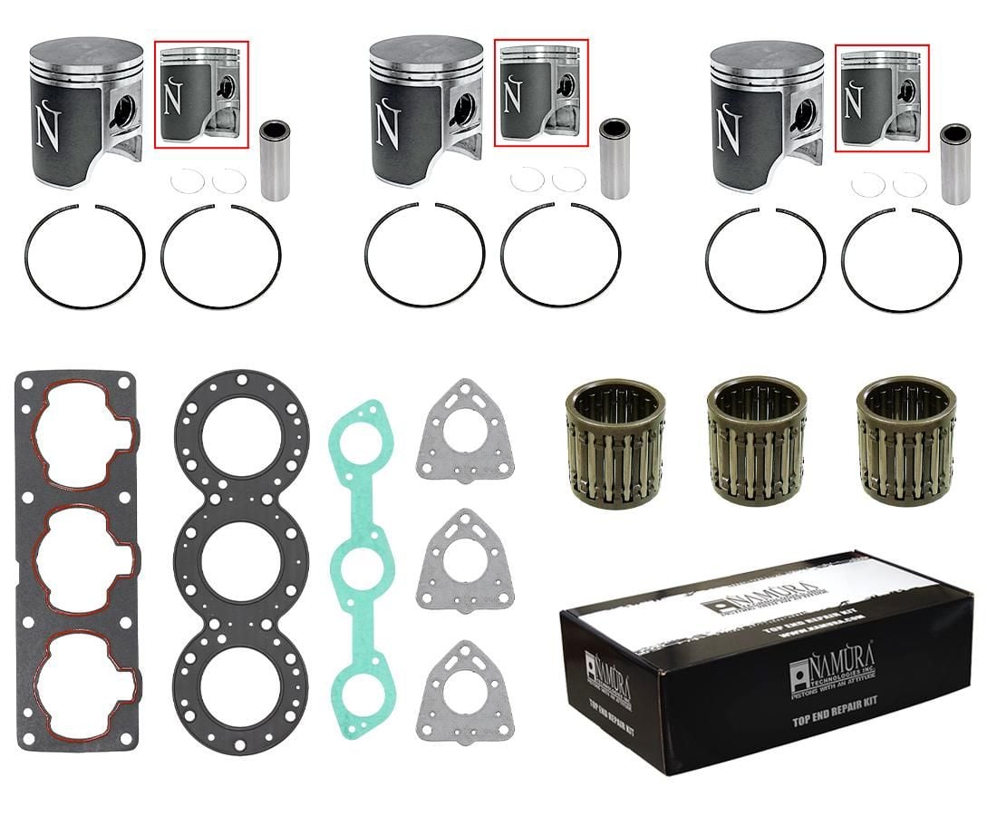 TOP END KIT KAWASAKI 900 95-06, NAMURA NW-20004-2K +0.50 73.50MM, STS 900 2001-02 STX 900 1999-06 ZXi 900 1995-97