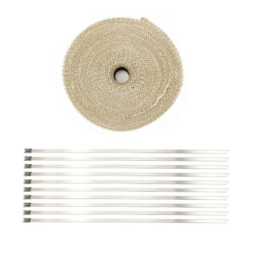 2″x50′ EXHAUST WRAP, Manifold Downpipe High temperature Tape