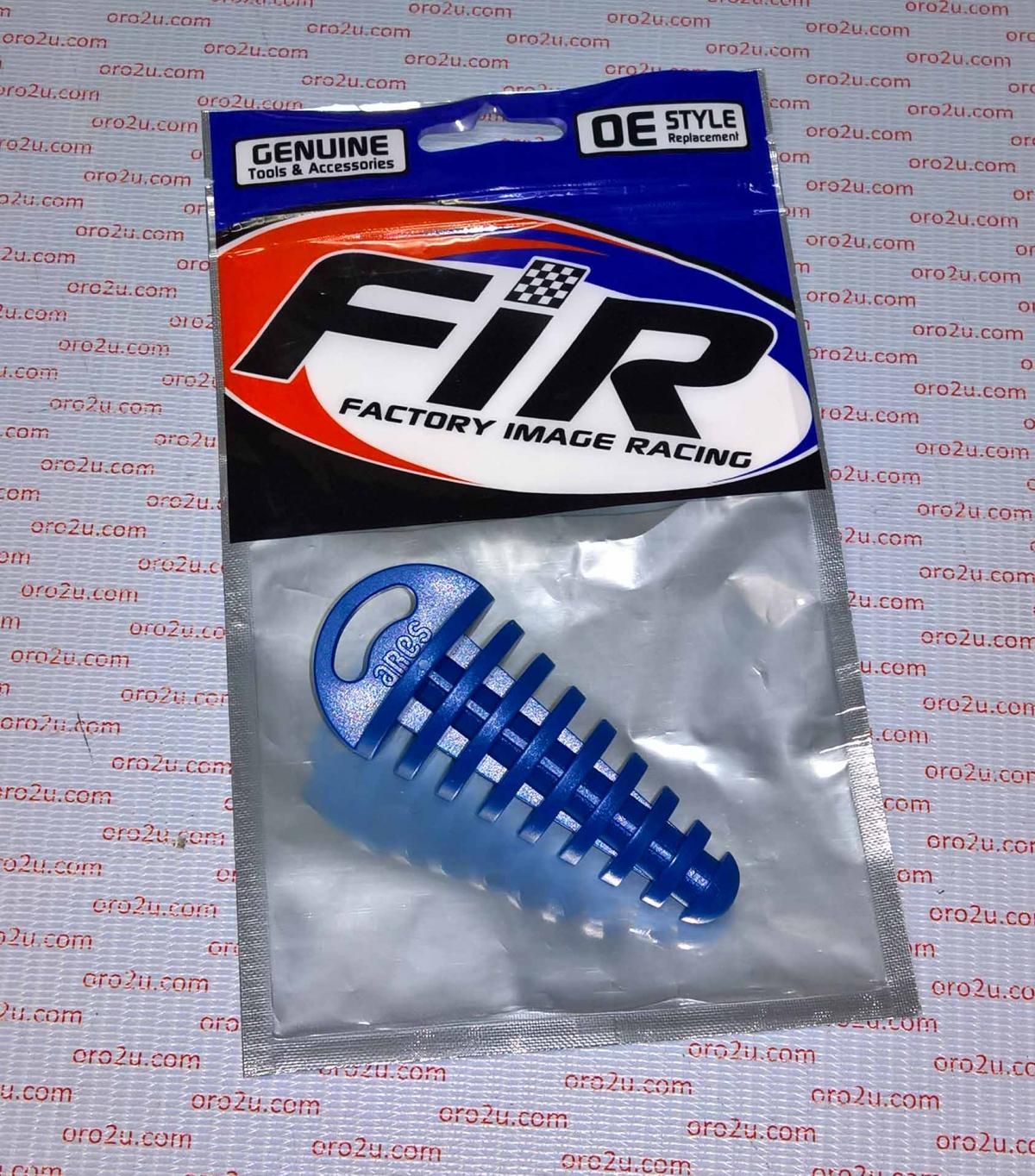 EXHAUST PLUG 2 STROKE - BLUE SILICONE - Image 3