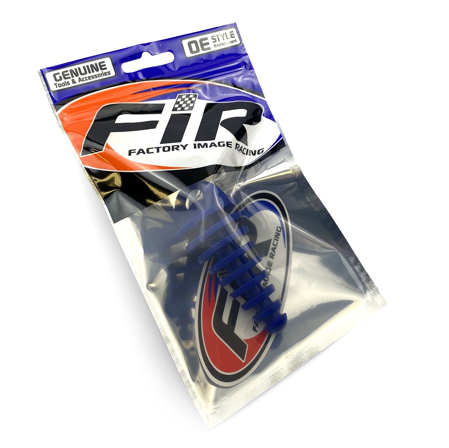 EXHAUST PLUG 2 STROKE - BLUE SILICONE - Image 4