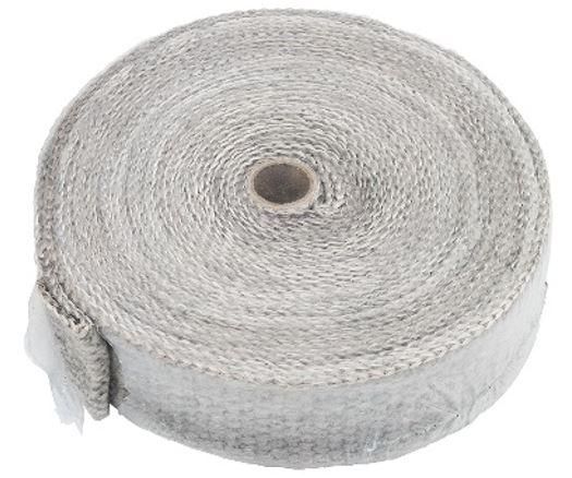 2"x32' EXHAUST WRAP CERAMIC FIBER 2mm THICK, Manifold Downpipe High temperature Tape, UP-02051