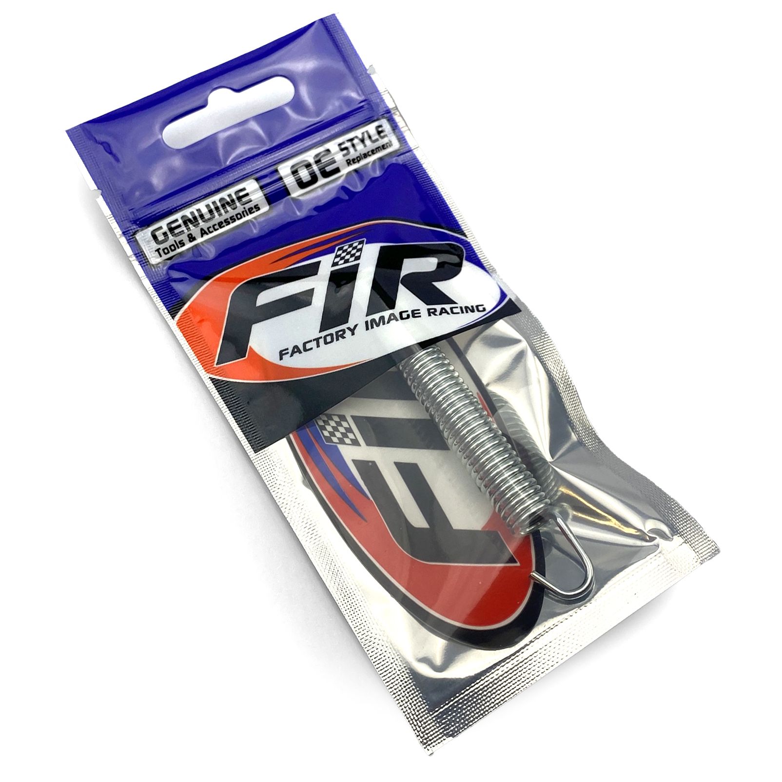 90mm EXHAUST SPRINGS SILVER - Image 2