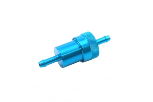 FUEL FILTER ALLOY 1/4″ BLUE