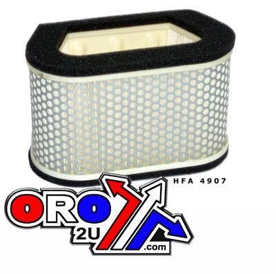 AIR FILTER HIFLO HFA4907 YZF-R, 4XV-14451-00-00, YZF-R1 98-01, YAMAHA