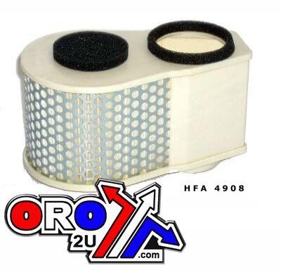 AIR FILTER HIFLO HFA4908 XVZ, 4NK-14451-00-00, XVZ13 96-02, YAMAHA