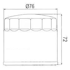 OIL FILTER DUCATI HF153 090549960 HF-153 OIF023 MF8153 ROAD
