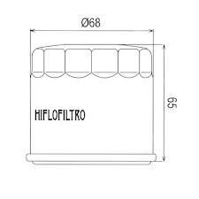 OIL FILTER HIFLO HF138C Chrome