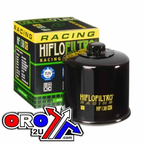 OIL FILTER HIFLO HF138RC, High performance Tri-Fibre