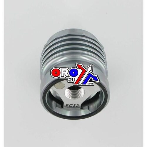 OIL FILTER SPIN ON REUSABLE, PC RACING STAINLESS STEEL PCS2