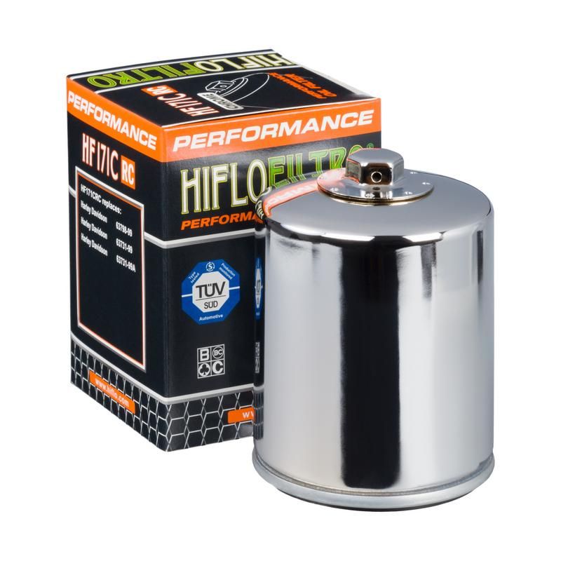 OIL FILTER HIFLO HF171CRC RACE, 63798-99, 63731-99, 63731-99A, ROAD, BUELL - Image 2