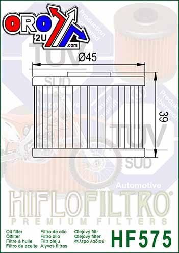 OIL FILTER HIFLO HF575 - Image 3