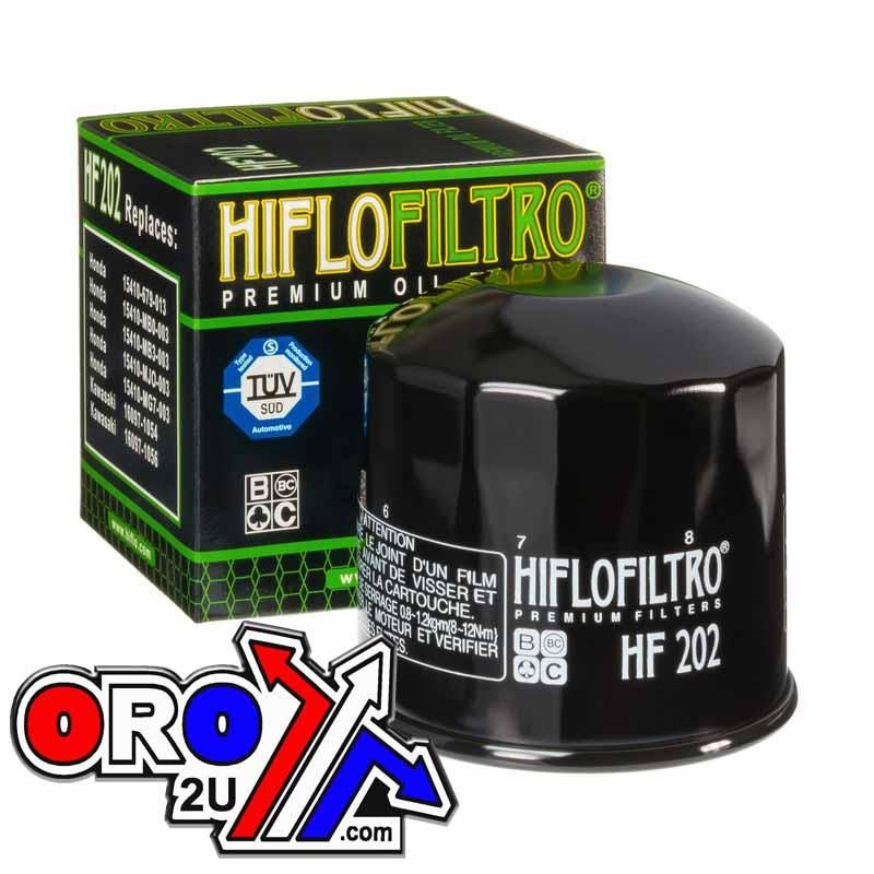 OIL FILTER HIFLO HF202 HON/KAW, HONDA/KAWASAKI, 47-7990.HF - Image 2
