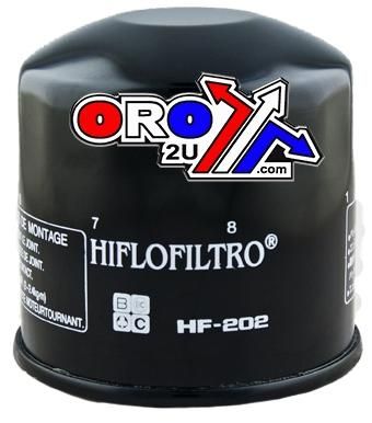 OIL FILTER HIFLO HF202 HON/KAW, HONDA/KAWASAKI, 47-7990.HF - Image 3