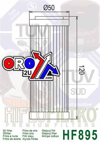 OIL FILTER HIFLO HF895, IMZ-8.101-01090-01 URAL - Image 3