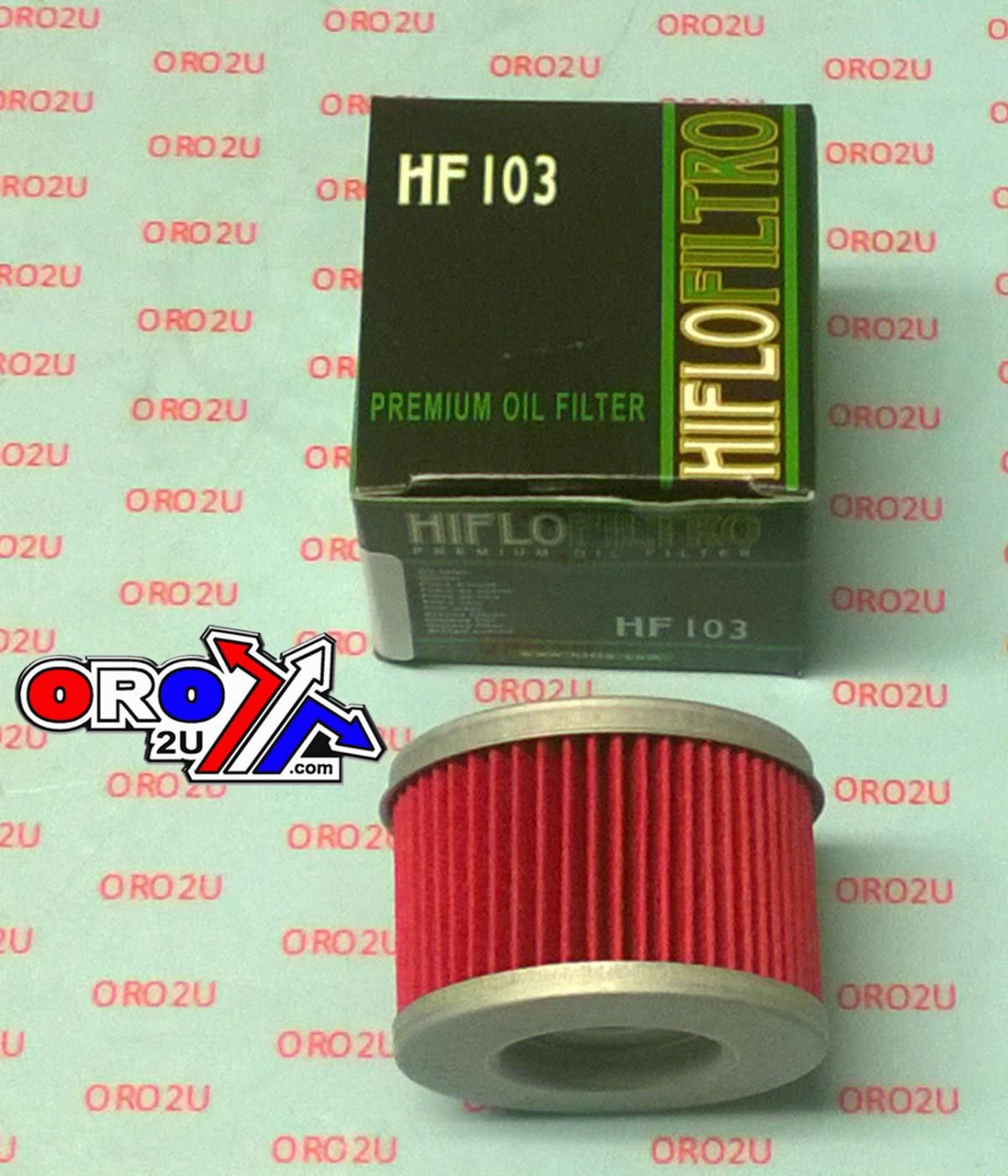 OIL FILTER HIFLO HF103 Honda - Image 2