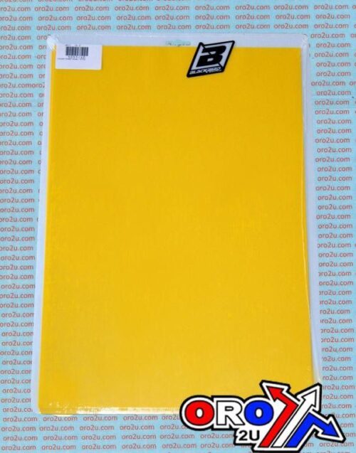 PK/3 THICK BACKING SHEETS, YELLOW BLACKBIRD 5051