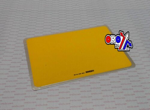 NUMBER PLATE ALLOY LARGE EA