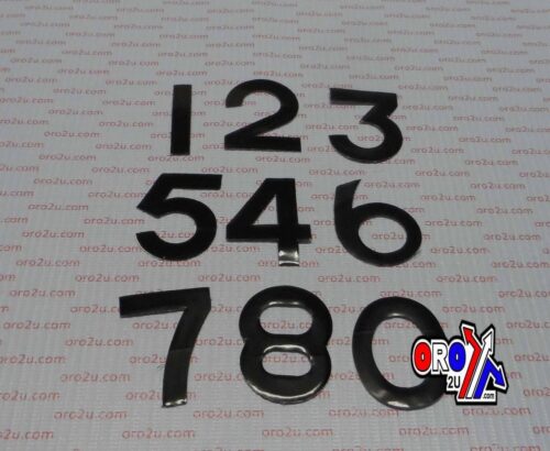 NUMBER PLATE DIGITS 1 EACH