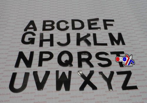 NUMBER PLATE DIGITS BIG 0 EACH