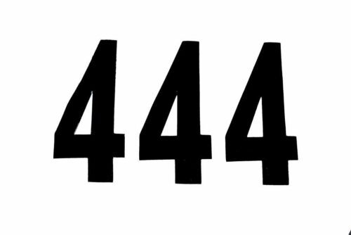 4, BLACK 6″ THICK PACK/3