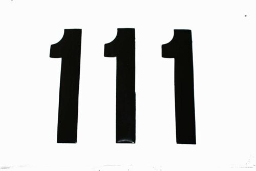 1 THICK BLACK 8″ [x3]