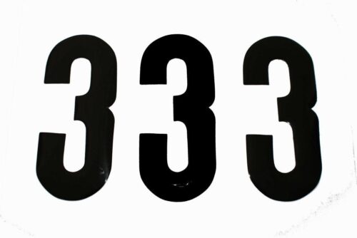 3 THICK BLACK 8″ [x3]