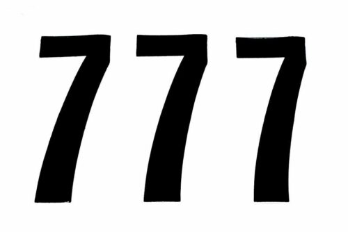 7 THICK BLACK 8″ [x3]